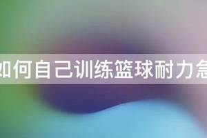篮球场速度耐力训练方法